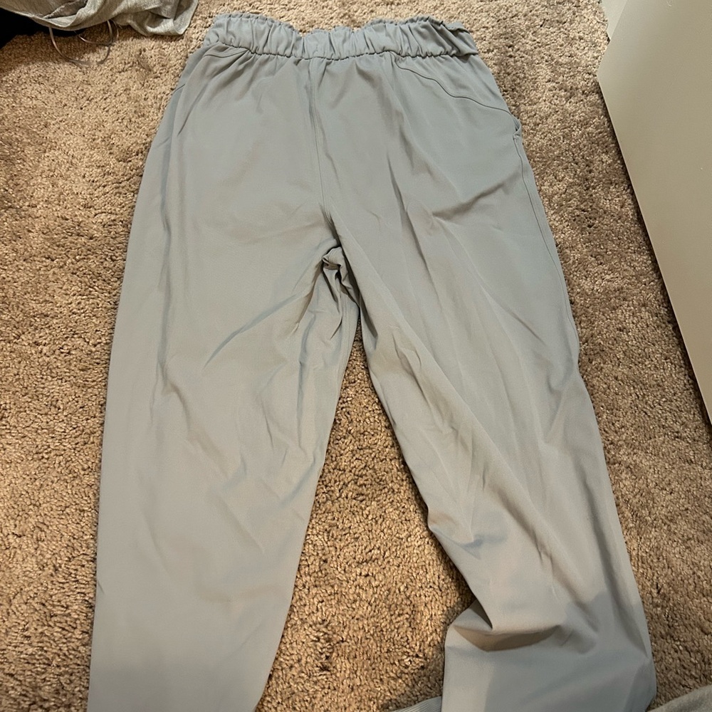 LULULEMON STRETCH HIGH RISE JOGGER rhino grey size 4